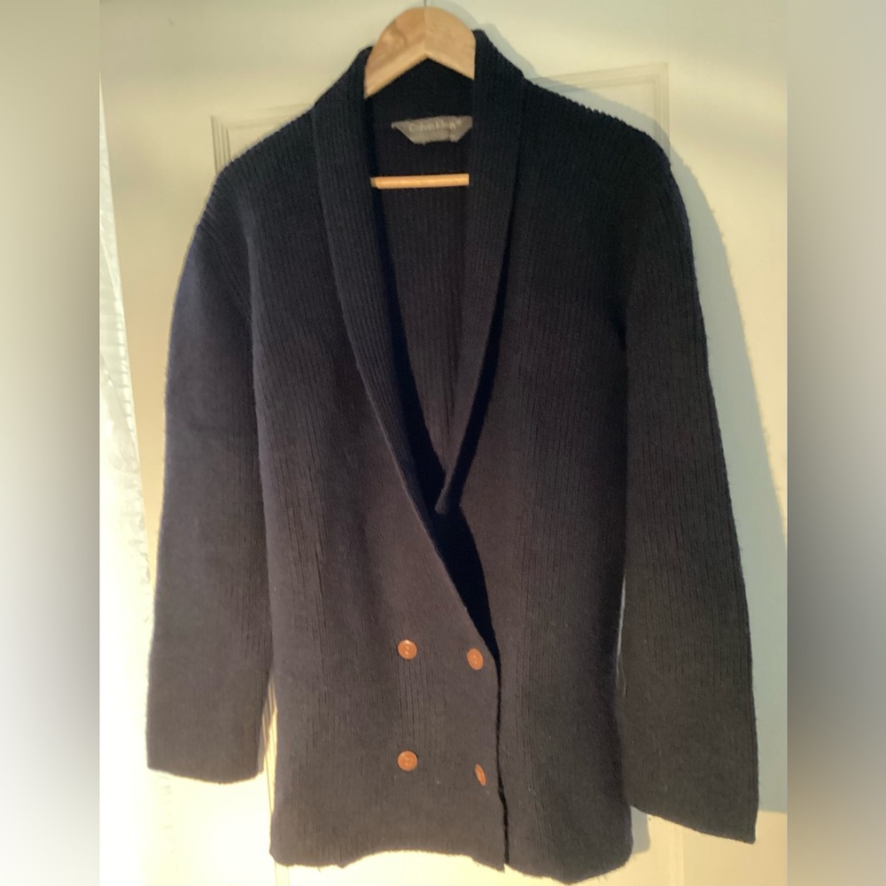 Calvin Klein Navy Cardigan